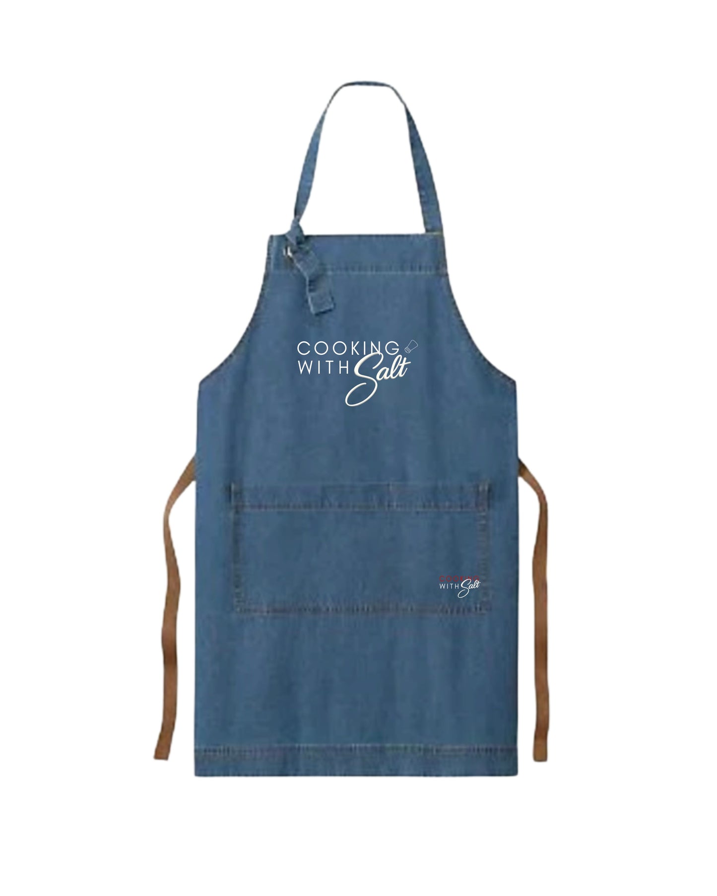Cooking with Salt - Denim Apron
