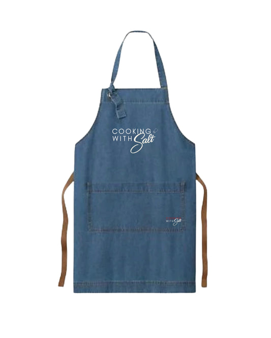 Cooking with Salt - Denim Apron